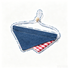 Triangular Bib