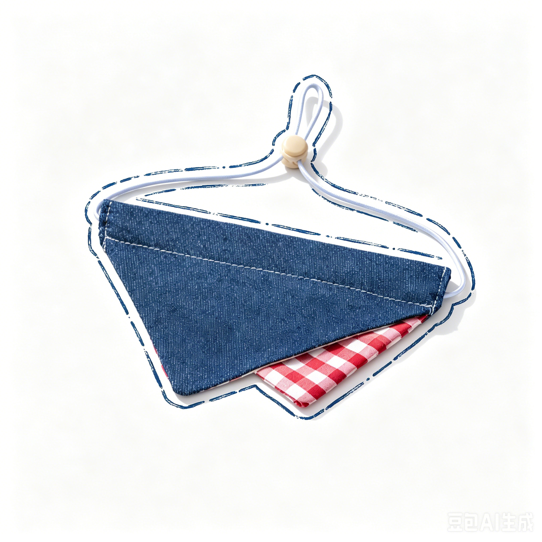 Triangular Bib