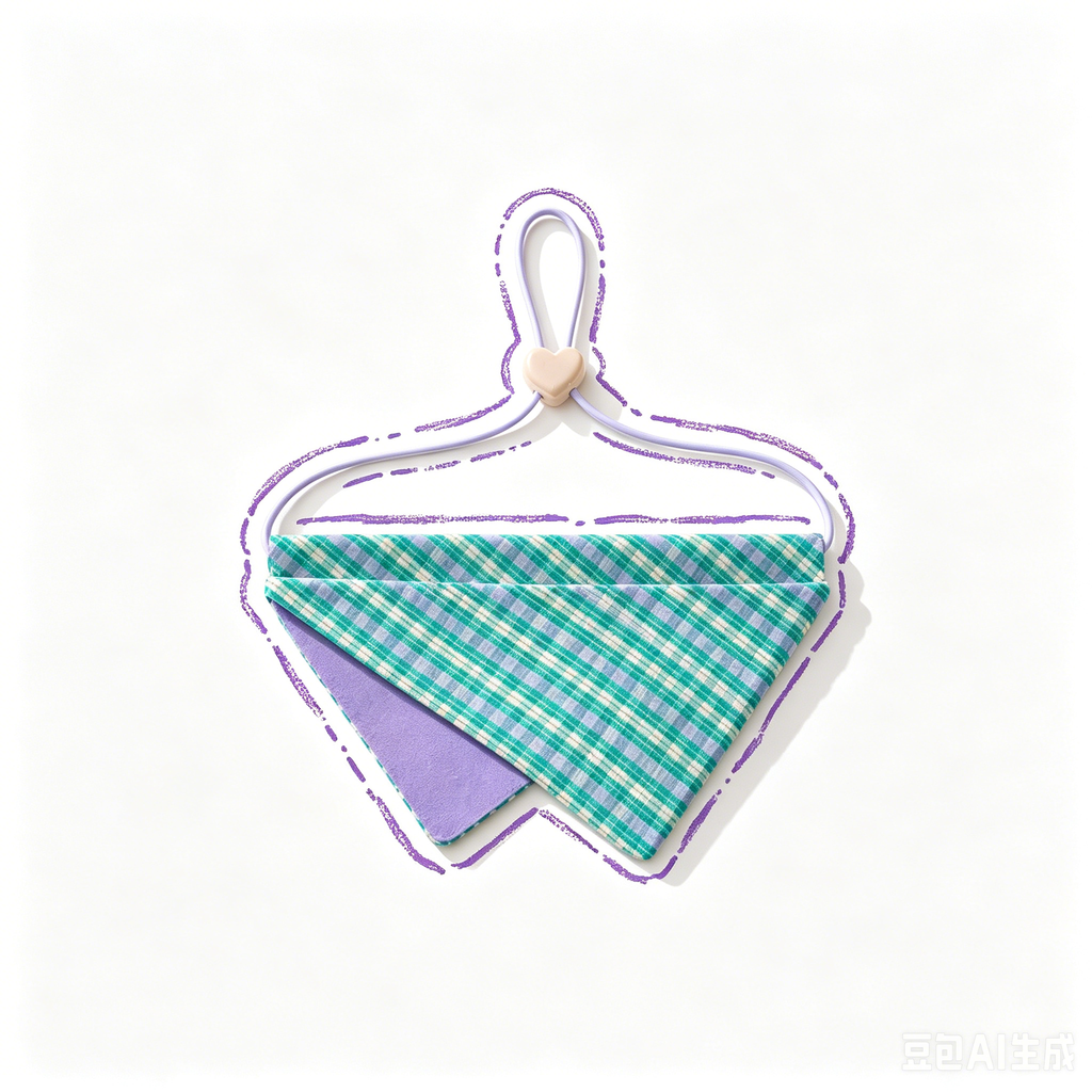 Triangular Bib