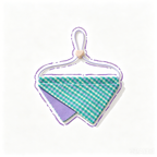 Triangular Bib