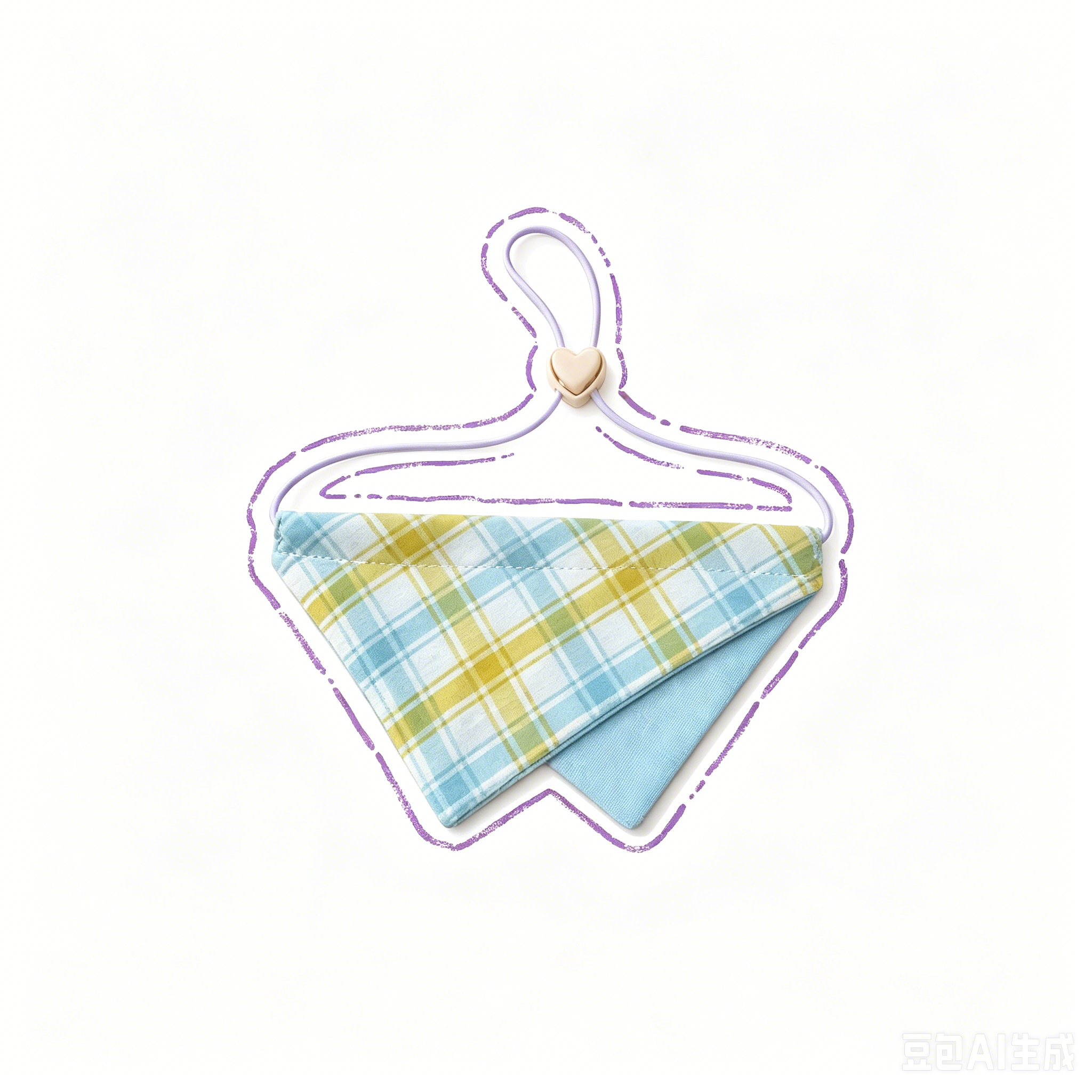 Triangular Bib